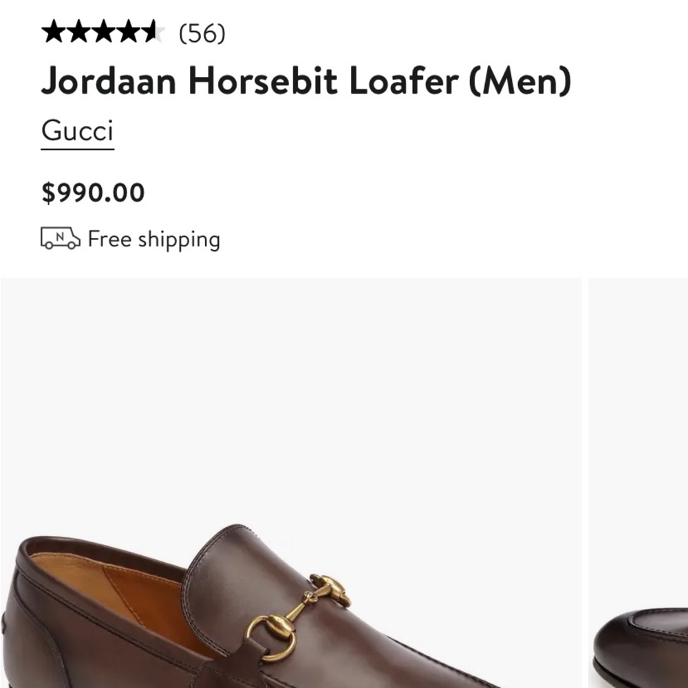 Men’s Gucci loafers